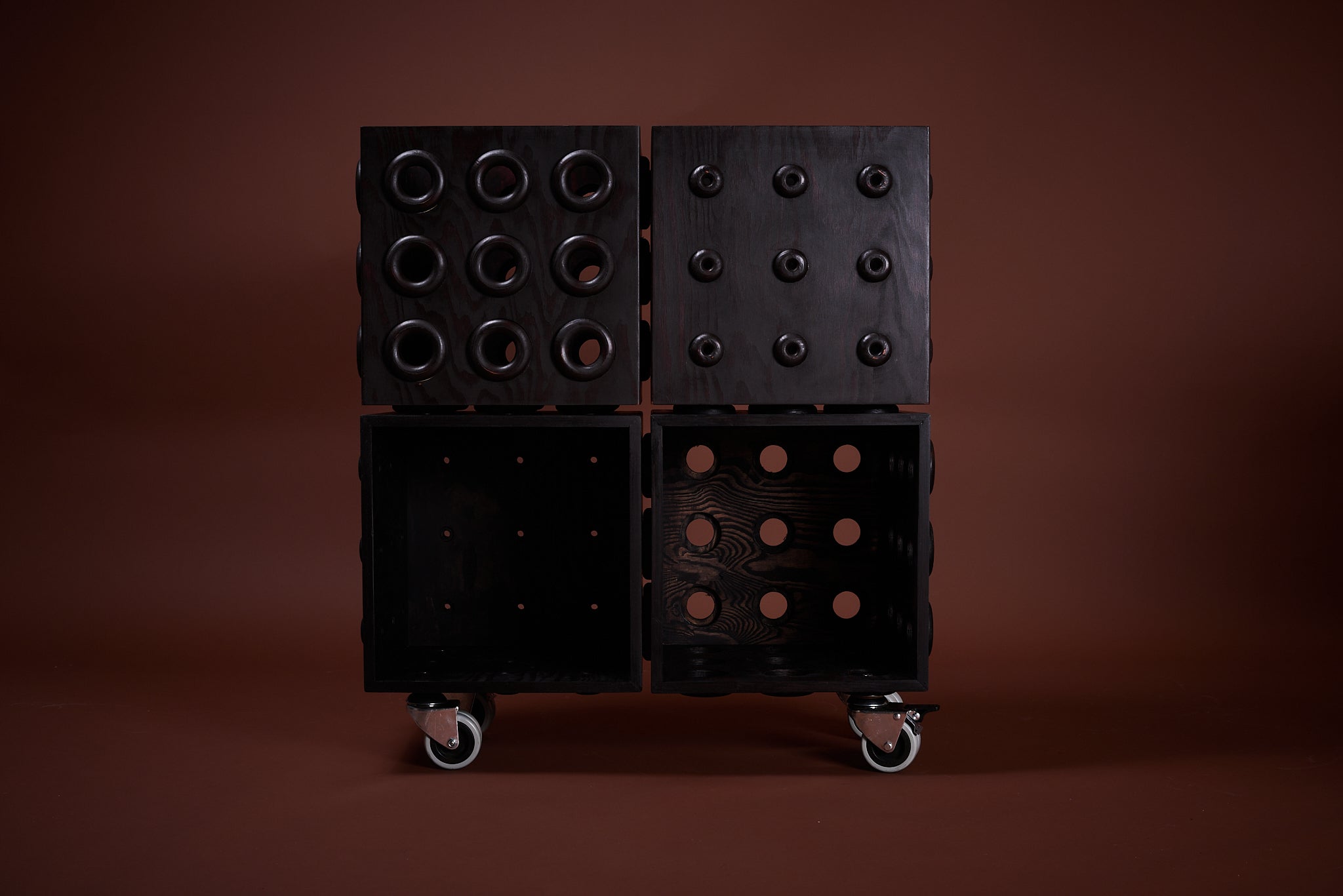 4x KUB (2 PEG, 2 RING) + Hjul