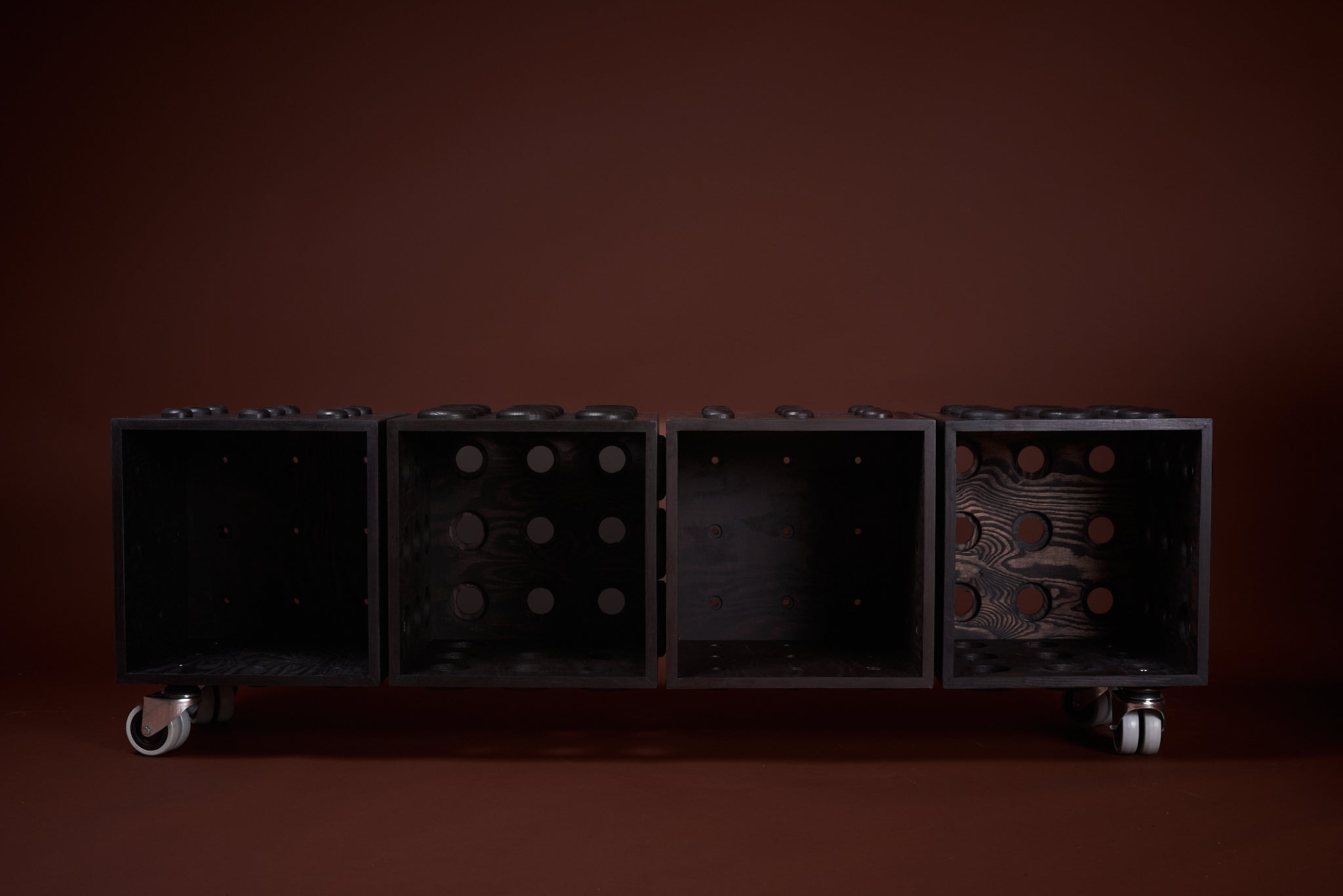 4x KUB (2 PEG, 2 RING) + Hjul